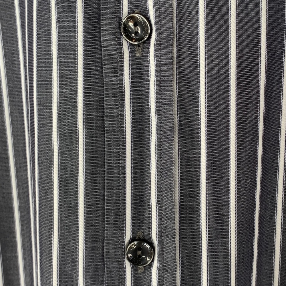 VERSACE Collection City Men’s Size 43 Long Sleeve Shirt - Picture 5 of 13